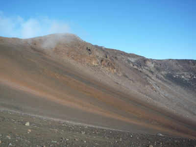 Crater Giant steps are what you take. Walking on the moon . .